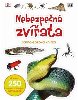 Nebezpečná zvířata: Samolepková knížka - Kniha - Main image