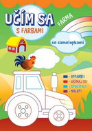 Farma so samolepkami: Učím sa s farbami - Kniha