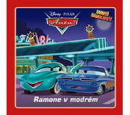 Auta Ramone v modrém Blesk se učí závodit - Kniha