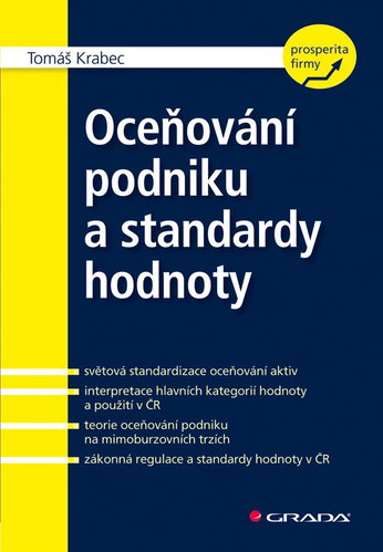 Oceňování podniku a standardy hodnoty - Kniha - Main image