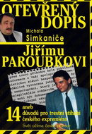 Otevřený dopis Jiřímu Paroubkovi - Kniha