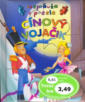 Cínový vojačik: Pohádka s puzzle - Kniha - Main image