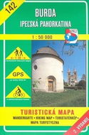 Burda Ipeľská pahorkatina 1:50 000: 142 Turistická mapa - Kniha