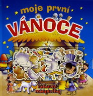 Moje první vánoce: Zábavné magnetky - Kniha