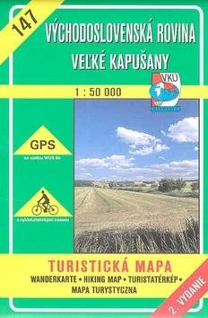 Východoslovenská rovina Veľké Kapušany 1:50 000: 147 Turistická mapa - Kniha - Main image
