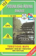 Poddunajská rovina Diakovce 1:50 000: 153 Turistická mapa - Kniha