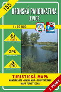 Hronská pahorkatina Levice 1:50 000: 155 Turistická mapa - Kniha