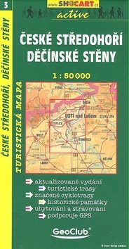 České středohoří Děčínské stěny 1:50 000: 3 - Kniha - Main image