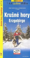 Krušné hory 1:75T: Turistická m. zimní - Kniha