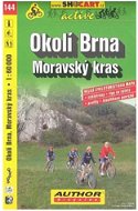Okolí Brna Moravský kras 1:60 000: 144 cykloturistická m. - Kniha