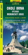 Okolí Brna východ Moravský kras 1:50 000: 52 - Kniha