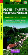 Podyjí-Thayatal Vranovská přehrada 1:50 000: 53 - Kniha