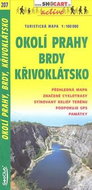 Okolí Prahy Brdy Křivoklátsko 1:100 000: 207 - Kniha