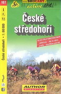 České středohoří 1:60 000: 107 cykloturistická m. - Kniha