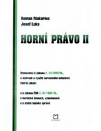 Horní právo II - Kniha