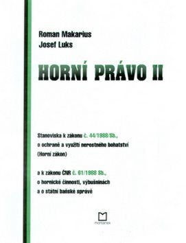 Horní právo II - Kniha - Main image