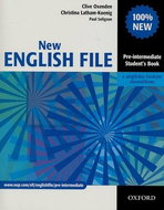 New English file Pre-intermediate Studenťs Book s anglicko-českým slovníčkem - Kniha
