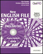New English File Beginner Workbook with key + CD-ROM - Kniha