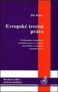 Evropské trestní právo - Kniha