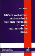 Klíčová rozhodnutí mezinárodních trestních tribunálů ve světle mez. práva - Kniha