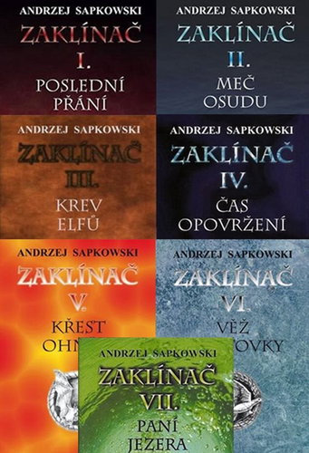 Balíček knih z fantasy série Zaklínač - Kniha - Main image