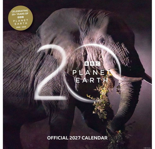 BBC: Planet Earth – Wall Calendar 2027 - Wall Calendar - Main image