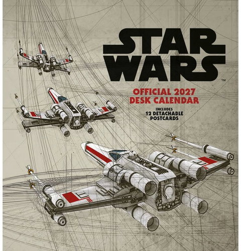 Star Wars: Classic - Stolní kalendář 2027 - Desk Calendar - Main image
