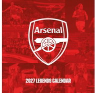 Arsenal FC: Legends – Wall Calendar 2027 - Wall Calendar