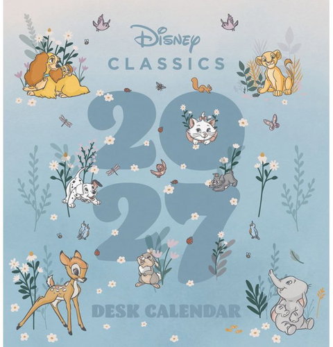 Disney: Classic - Stolní kalendář 2027 - Desk Calendar - Main image