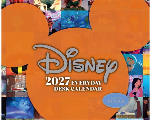 Disney: Pixar Animation - Desk Calendar 2027 - Desk Calendar - Main image