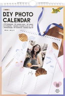 FOLIA Fotokalendář DIY A4, 190 g, 13 listů, bílý - Wall Calendar