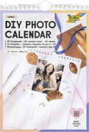 FOLIA Fotokalendář DIY 17 × 24 cm, 190 g, 13 listů, bílý - Wall Calendar