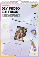 FOLIA Fotokalendář DIY A4, 190 g, 13 listů, duhový - Wall Calendar
