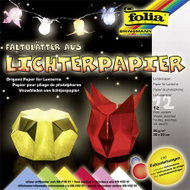 FOLIA Lucerny, 12 listů, 6 barev - Origami