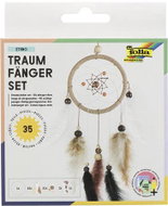 FOLIA sada na výrobu lapače snů Ethno, 35 dílů - Creative Kit