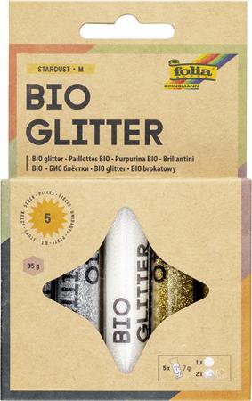 FOLIA sada třpytek STARDUST, 5 tub - Creative Kit - Main image