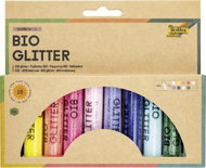 FOLIA sada třpytek RAINBOW, 10 tub - Creative Kit