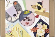 FOLIA Filz DYI-Box Rainbow, 36 dílů - Kreativní sada
