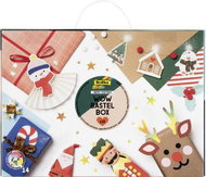 FOLIA Wow Bastel Box sada pro výrobu vánočních dekorací Wow Christmas, 133 dílů - Creative Kit