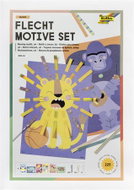 FOLIA Safari paper weaving kit, 225pcs - Creative Kit
