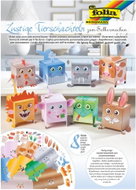 FOLIA sada pro sestavení zvířecích krabiček, 8 ks - Creative Kit