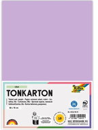 FOLIA karton 50 × 70 cm, 220 g, 10 listů, světle šeříková - Colour Paper
