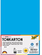 FOLIA karton A4, 220 g, 100 listů, mořská modrá - Colour Paper