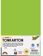 FOLIA karton A4, 220 g, 100 listů, jarní zelená - Colour Paper