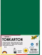 FOLIA karton A4, 220 g, 100 listů, jedlově zelená - Colour Paper