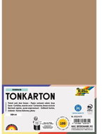 FOLIA karton A4, 220 g, 100 listů, srnčí hnědá - Colour Paper