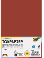 FOLIA červenohnědá, A3, 130 g, 50 listů - Colour Paper