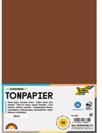 FOLIA čokoládově hnědá, A3, 130 g, 50 listů - Colour Paper