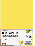 FOLIA citronově žlutá, A4, 130 g, 100 listů - Colour Paper