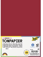 FOLIA tmavě červená, A4, 130 g, 100 listů - Colour Paper